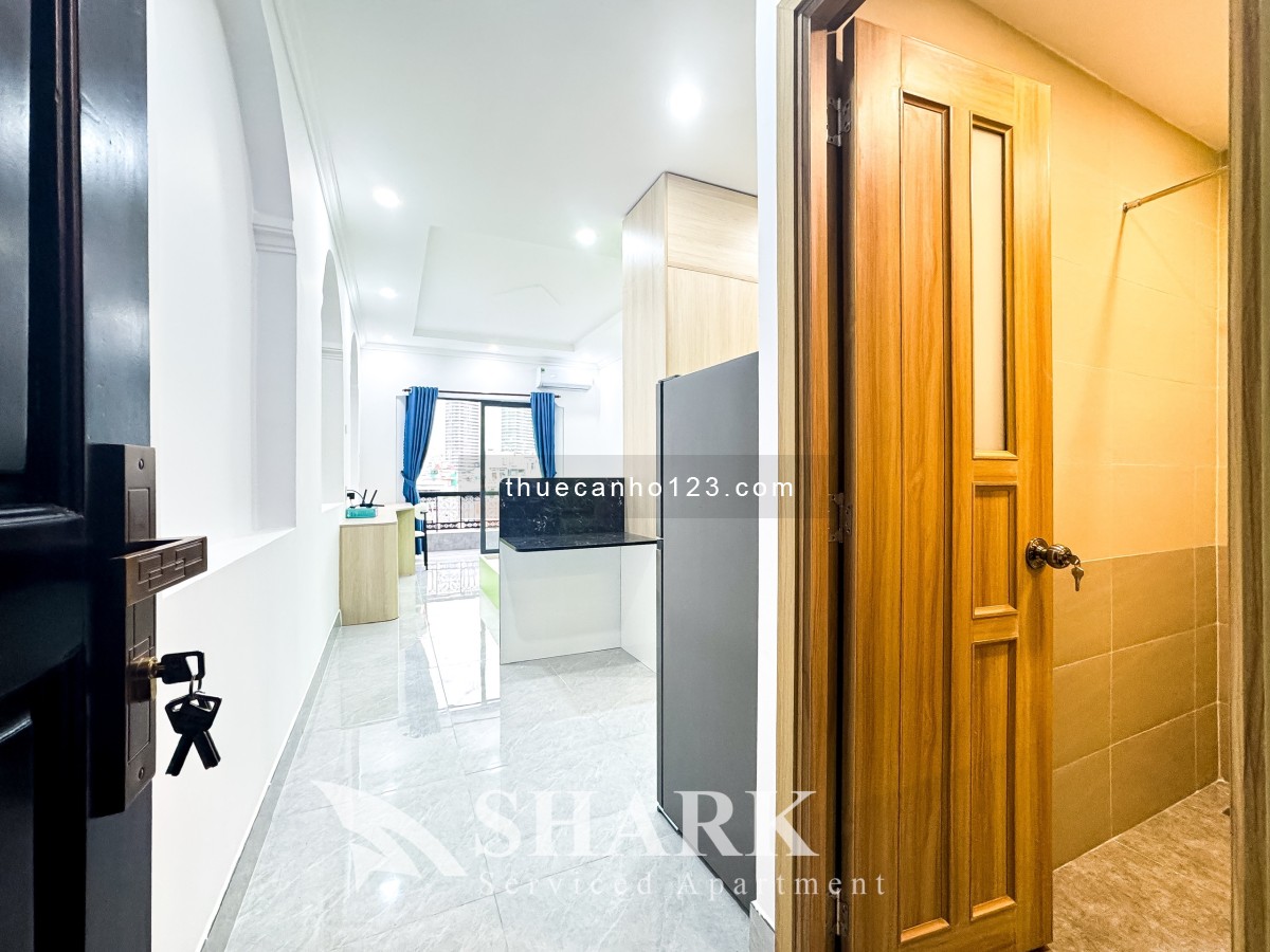 Khai trương toà mới 100% chỉ 7 phòng full nội thất -ban công đón nắng ngay Nguyễn Hữu Cảnh giáp Q1,3