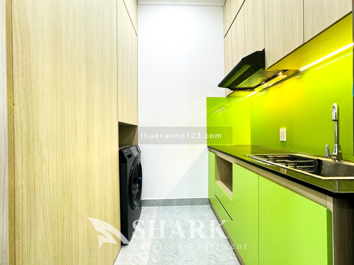 Khai trương toà mới 100% chỉ 7 phòng full nội thất -ban công đón nắng ngay Nguyễn Hữu Cảnh giáp Q1,3