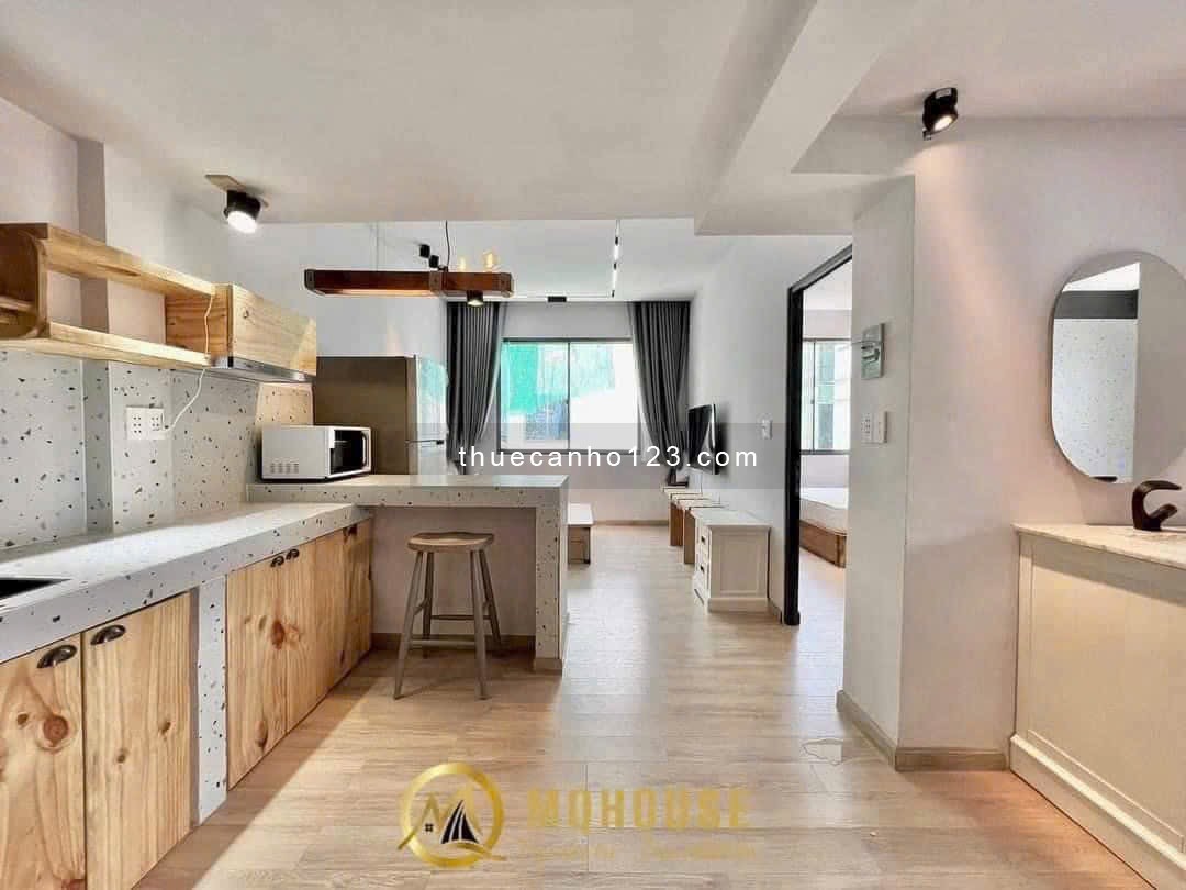 Cho thuê căn hộ 1 phòng ngủ full nội thất ngay Etown Tân Bình