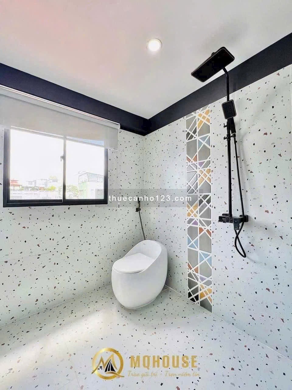 Cho thuê căn hộ 1 phòng ngủ full nội thất ngay Etown Tân Bình