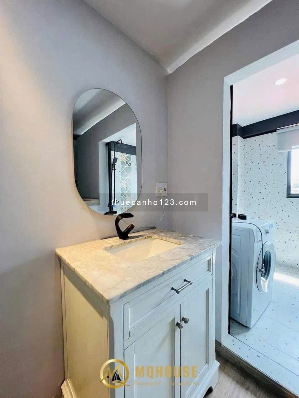 Cho thuê căn hộ 1 phòng ngủ full nội thất ngay Etown Tân Bình