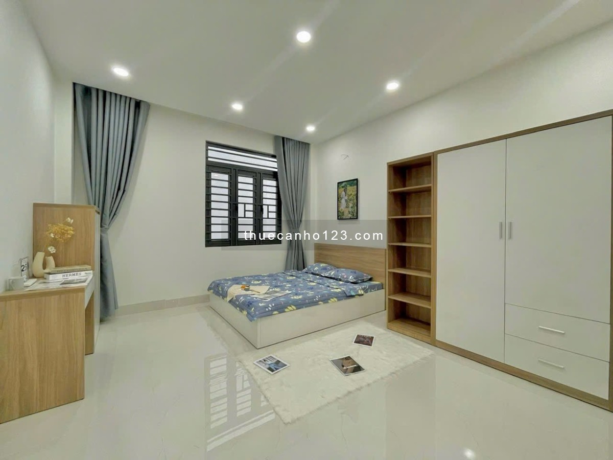 Căn hộ studio full nội thất rộng 50m2 thang máy gần sân bay Tân Sơn Nhất, Lăng Cha Cả quận Tân bình