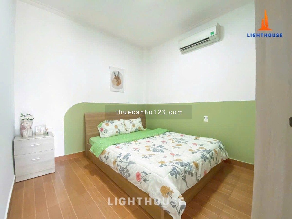 Cho thuê căn hộ 1PN Tân Bình có ban công gần Lotte Mart, Ga T3