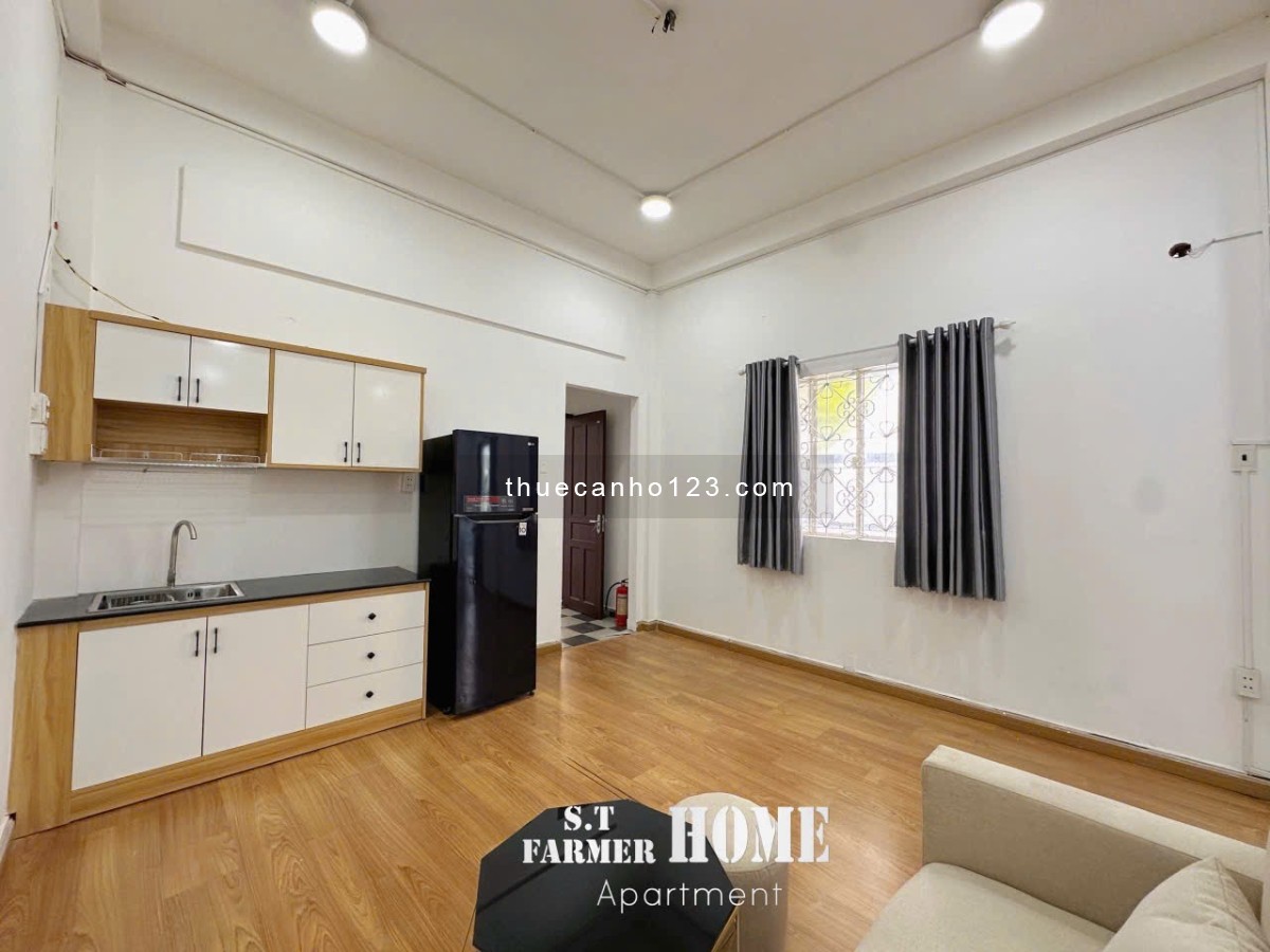 Căn hộ cao cấp 60m² 1PN – 1PK – Bếp riêng – Ban công thoáng sáng – Đường Lý Thường Kiệt, Tân Bình