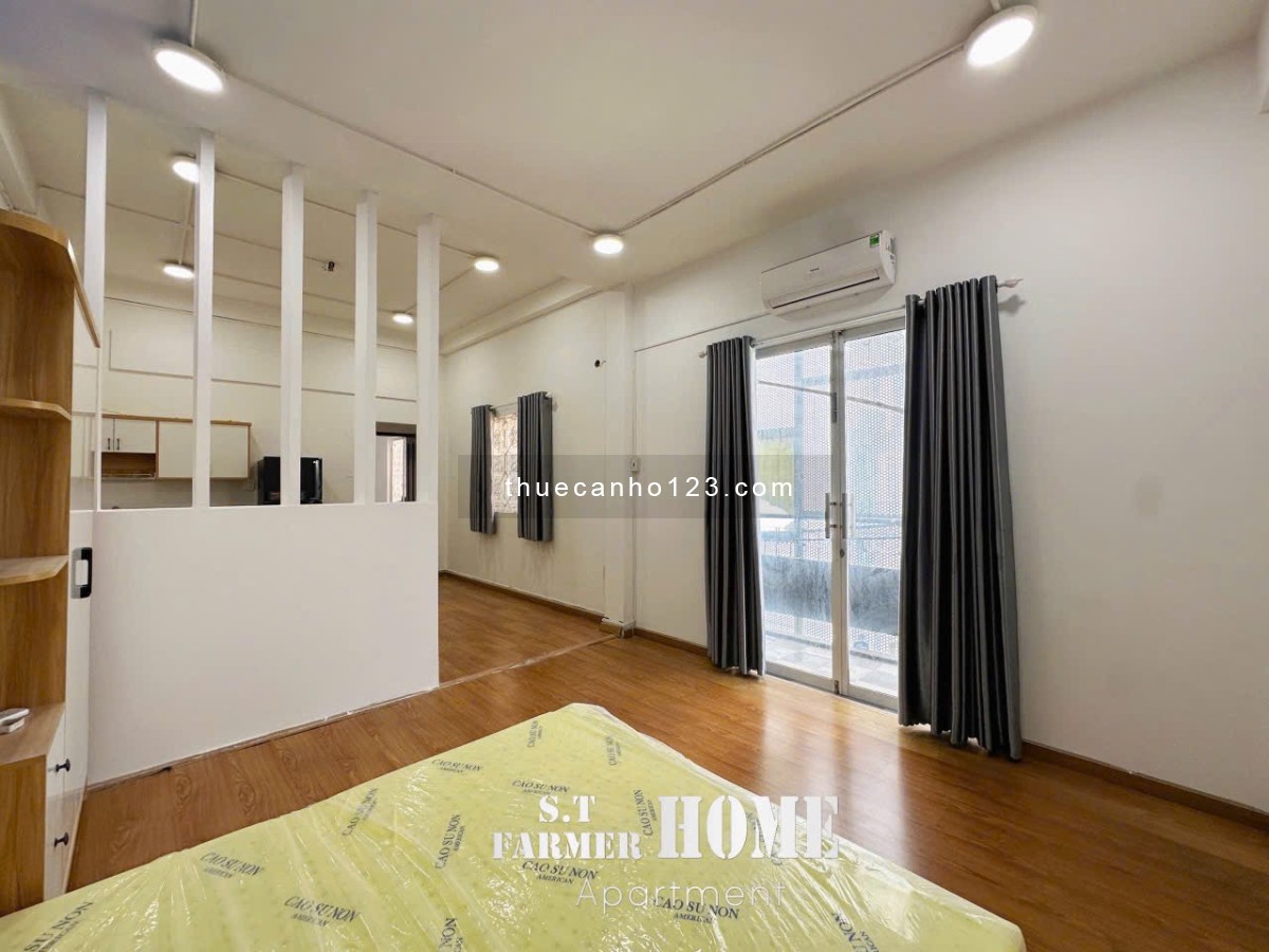 Căn hộ cao cấp 60m² 1PN – 1PK – Bếp riêng – Ban công thoáng sáng – Đường Lý Thường Kiệt, Tân Bình