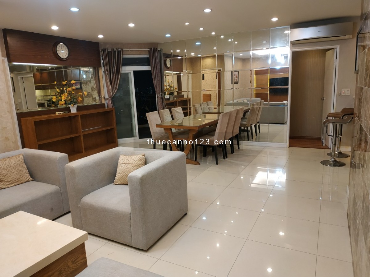 Cho thuê căn hộ The Flemington Quận 11 - 96m², 3PN, nội thất cao cấp, chỉ 23.5 triệu/tháng