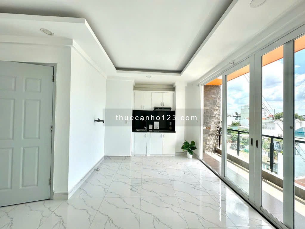 Cho thuê Căn hộ Ban Công Studio Q12 Ngay Phan Văn Hớn, Cầu Tham Lương, Ga Metro Gần Aeon Tân Phú