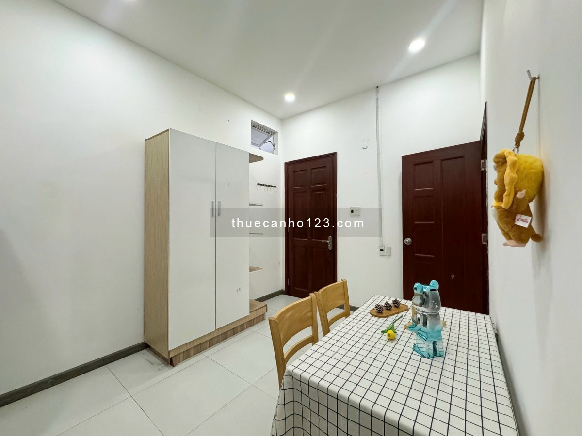 CHO THUÊ CĂN HỘ 1 PHÒNG NGỦ FULL NỘI THẤT - NGAY NGÃ TƯ BẢY HIỀN TRUNG TÂM QUẬN TÂN BÌNH