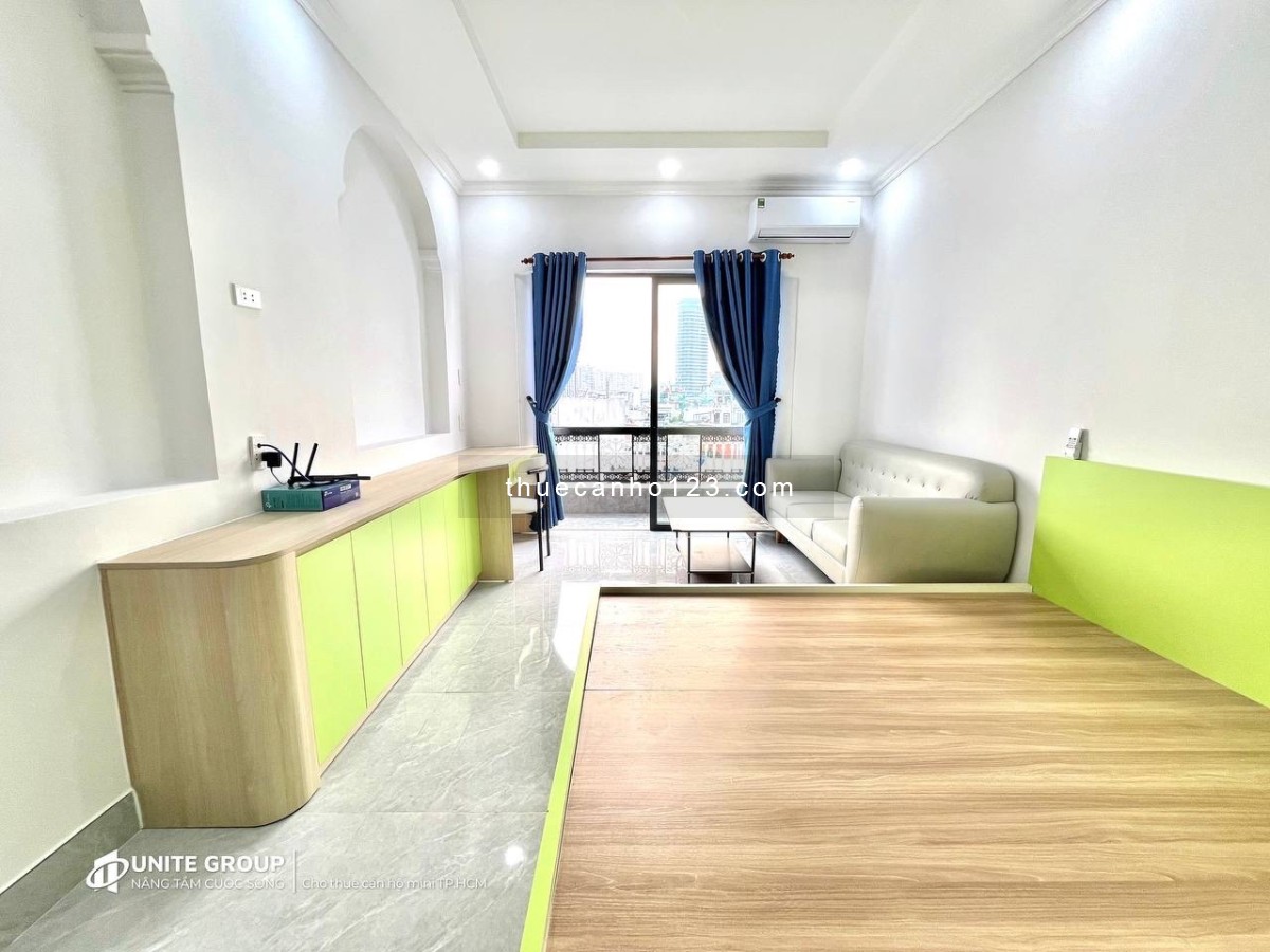 Khai trương nguyên toà mới chỉ 7 phòng full nội thất ban công ngay Nguyễn Hữu Cảnh gần Saigon Pearl