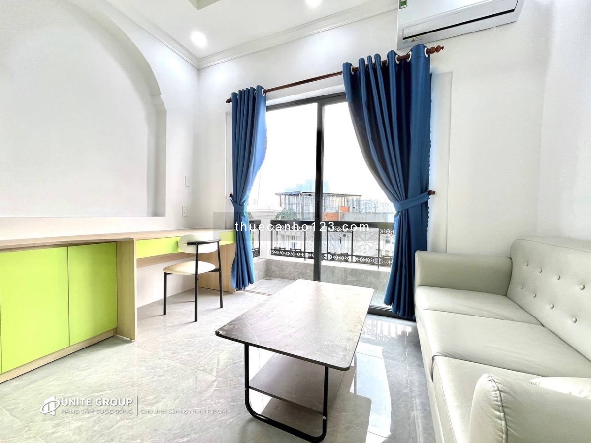 Khai trương nguyên toà mới chỉ 7 phòng full nội thất ban công ngay Nguyễn Hữu Cảnh gần Saigon Pearl