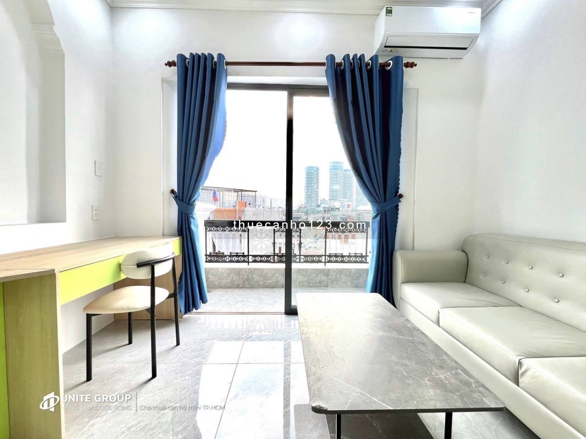 Khai trương nguyên toà mới chỉ 7 phòng full nội thất ban công ngay Nguyễn Hữu Cảnh gần Saigon Pearl