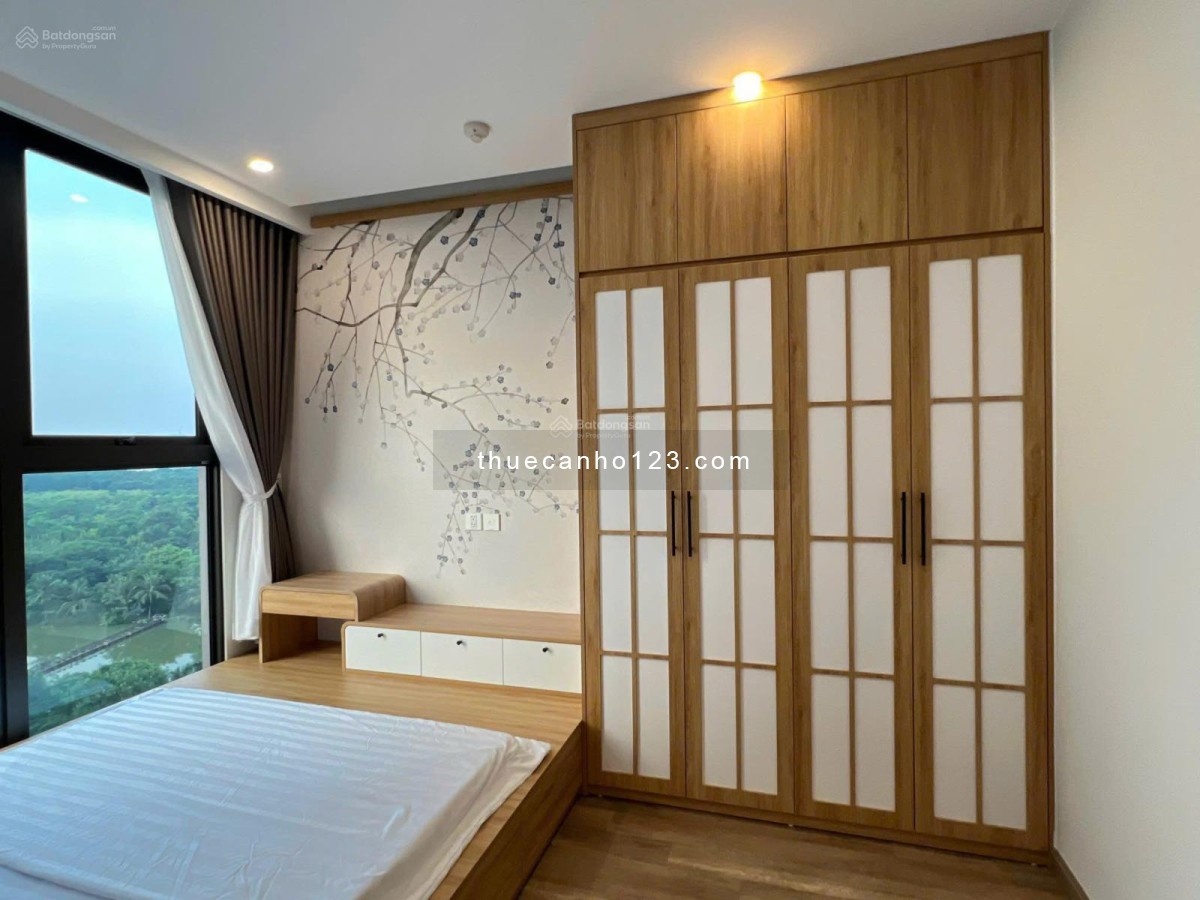 Cho thuê căn hộ 3PN full nội thất View hồ Thiên Nga, khu Hoa Hậu Onsen, Ecopark