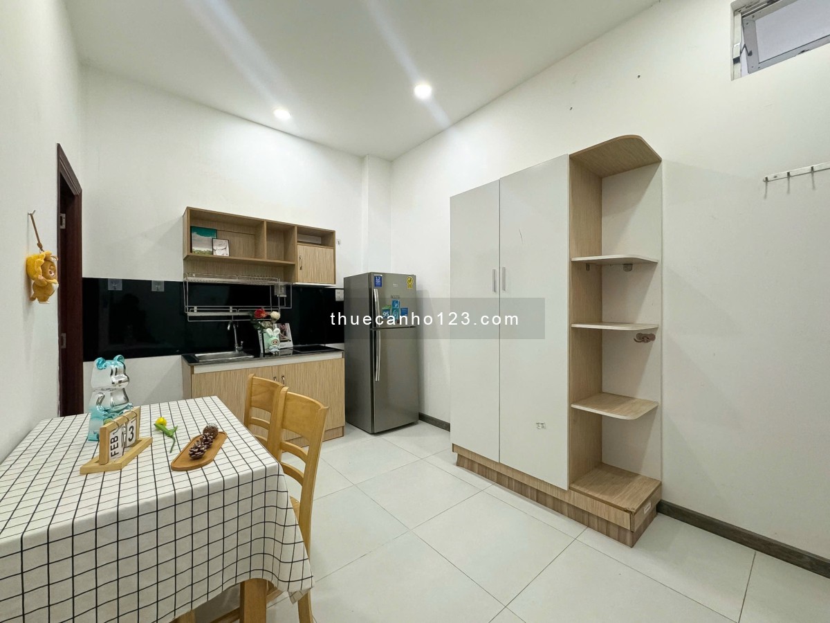 CHO THUÊ CĂN HỘ 1 PHÒNG NGỦ FULL NỘI THẤT - NGAY NGÃ TƯ BẢY HIỀN TRUNG TÂM QUẬN TÂN BÌNH