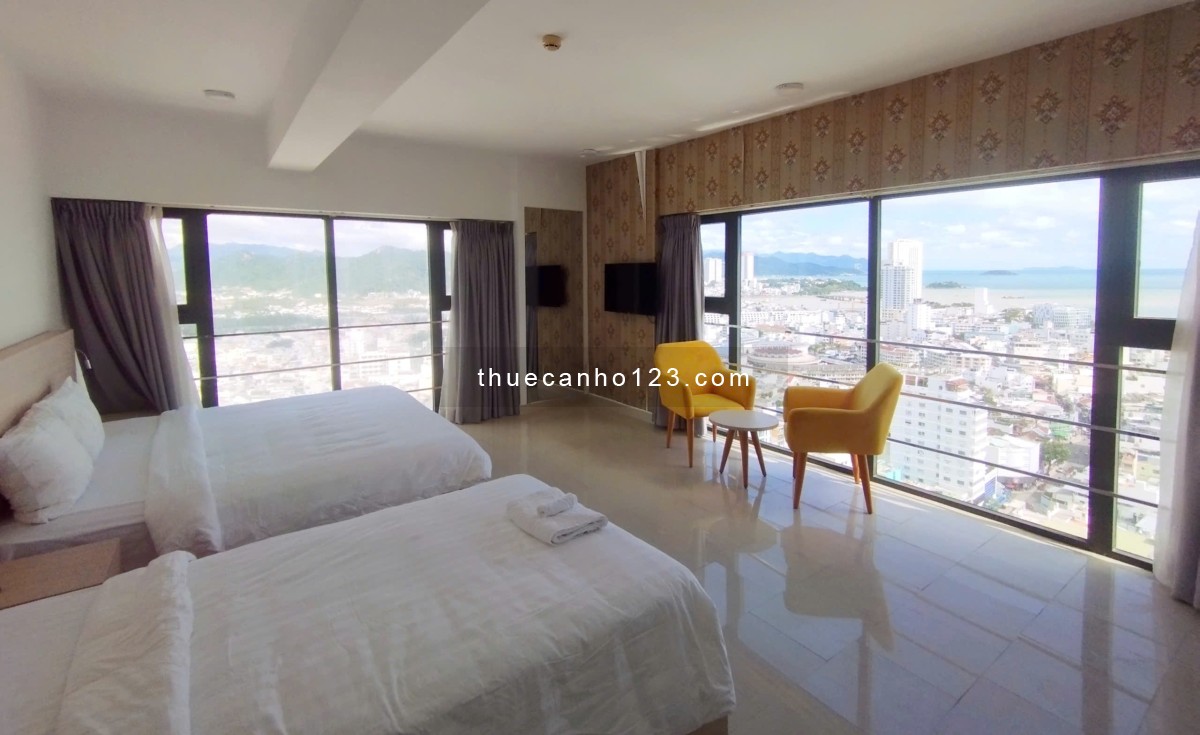 Cho thuê phòng khách sạn giá rẻ view cực đỉnh tại TTTP Nha Trang