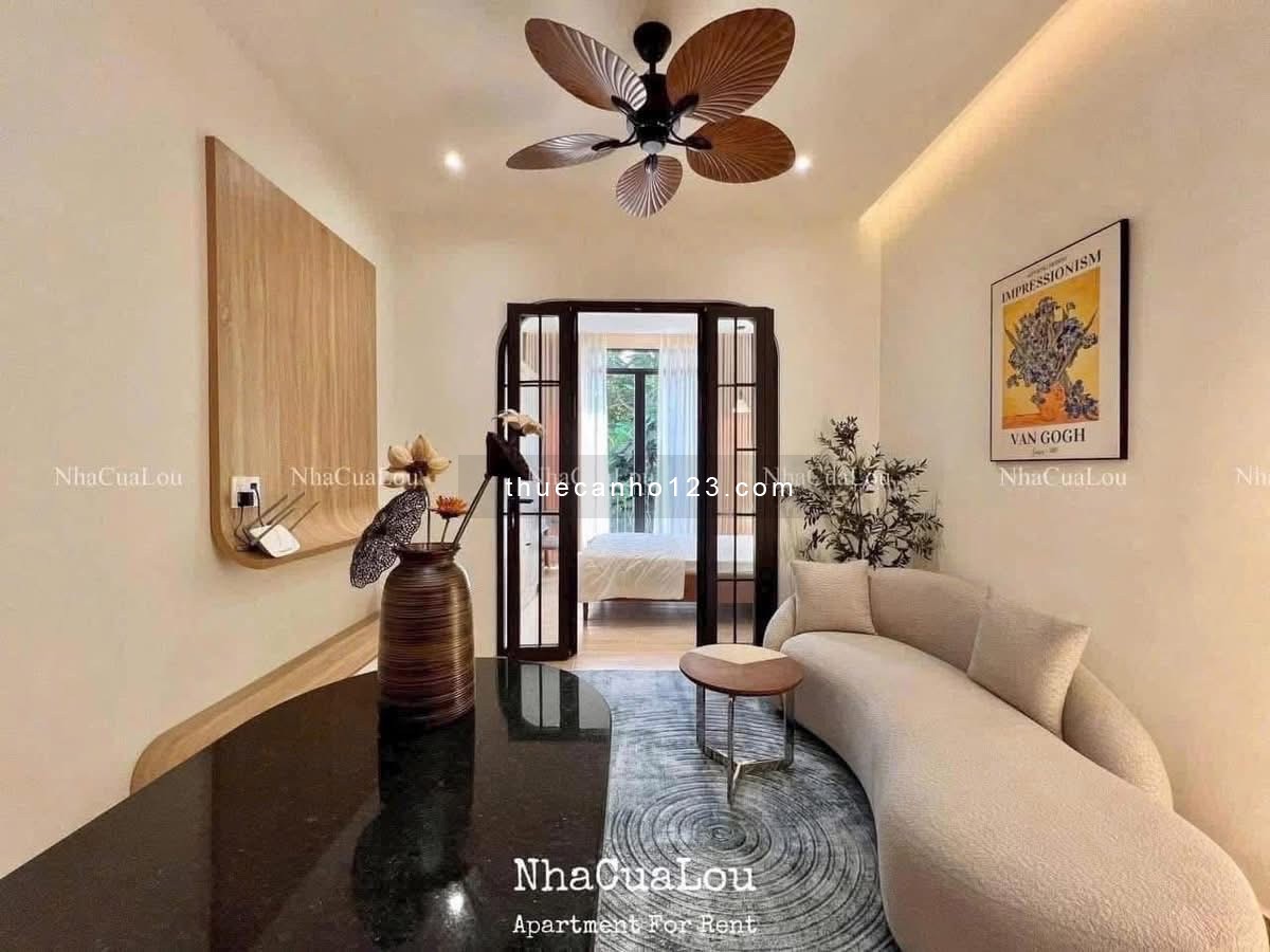 Căn hộ 1pn ban công full nội thất máy giặt riêng gần cv Hoàng Văn Thụ, chợ Phạm Văn Hai, Tân bình