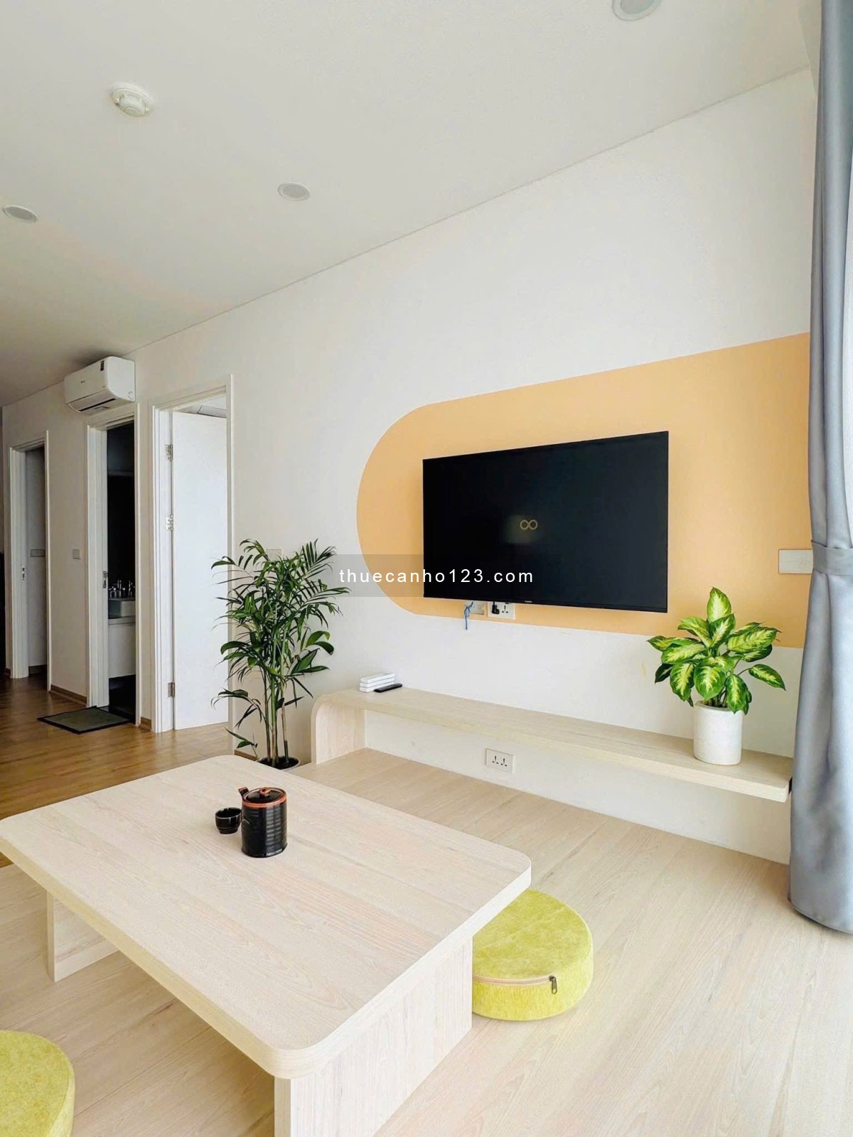 Cho thuê 2 ngủ 1Wc tại CC Green Diamond Hòn Gai