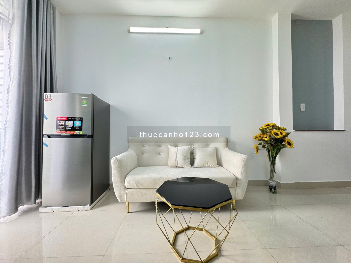 Cho Thuê Căn Hộ 1 Phòng Ngủ Ban Công – Tách Bếp Riêng, Diện Tích 50m² – Gần Sân Bay Tân Sơn Nhất