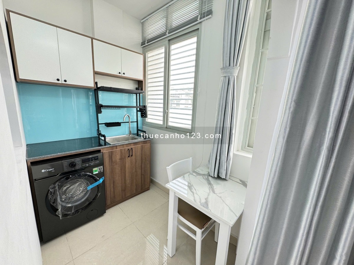 Cho Thuê Căn Hộ 1 Phòng Ngủ Ban Công – Tách Bếp Riêng, Diện Tích 50m² – Gần Sân Bay Tân Sơn Nhất