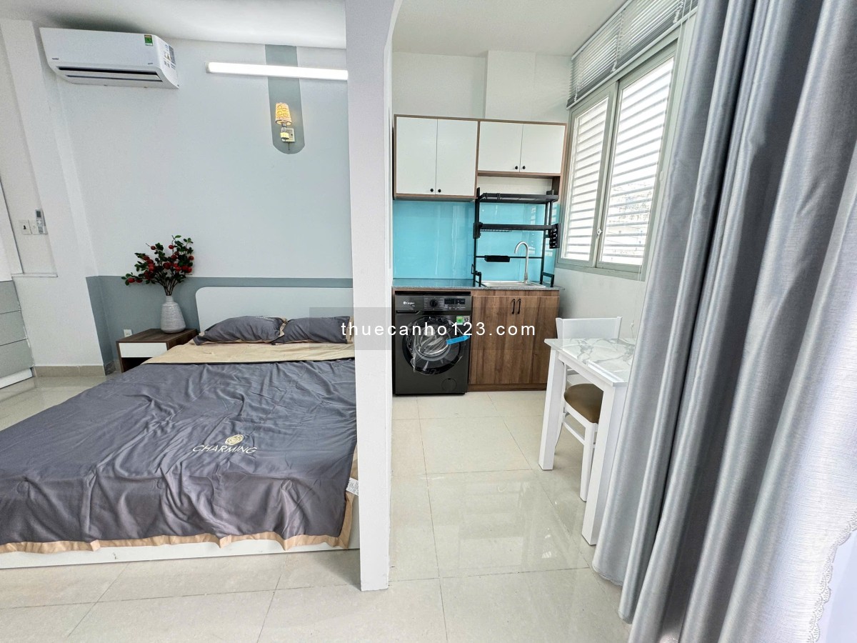 Cho Thuê Căn Hộ 1 Phòng Ngủ Ban Công – Tách Bếp Riêng, Diện Tích 50m² – Gần Sân Bay Tân Sơn Nhất