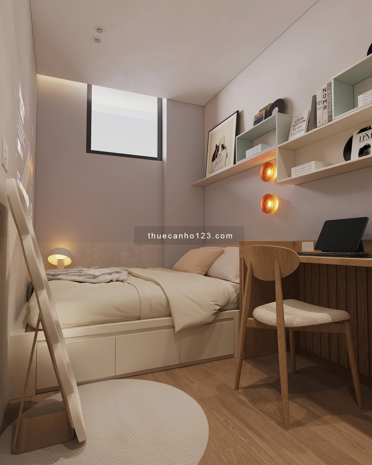 Cho thuê căn hộ 1PN Tân Bình, gần sân bay ,Ga T3, Etown, Vincom