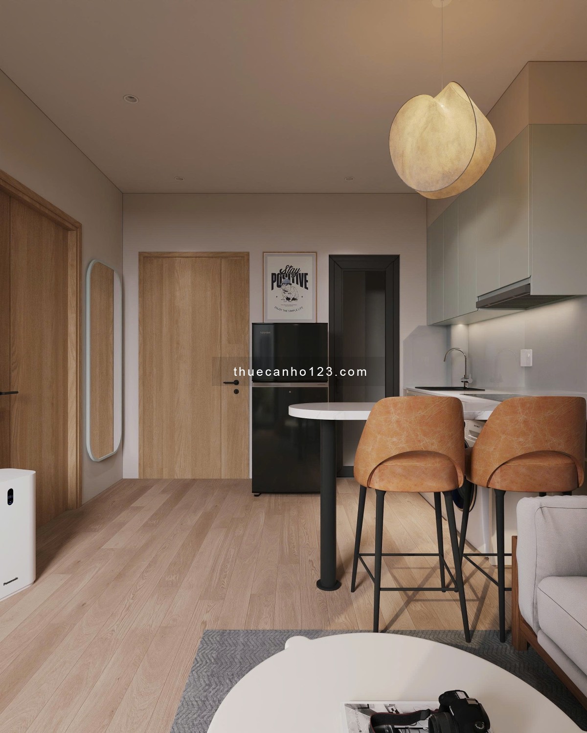 Cho thuê căn hộ 1PN Tân Bình, gần sân bay ,Ga T3, Etown, Vincom