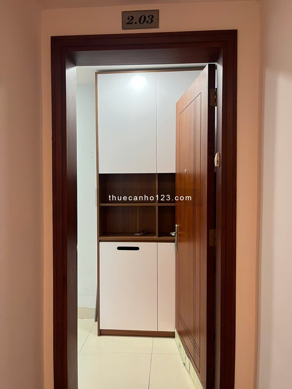 Cho thuê căn hộ 107 Trương Định, 1Pn1Wc Nội Thất Y Hình 15Tr Vào Ở Ngay Tel 0942811343 Tony