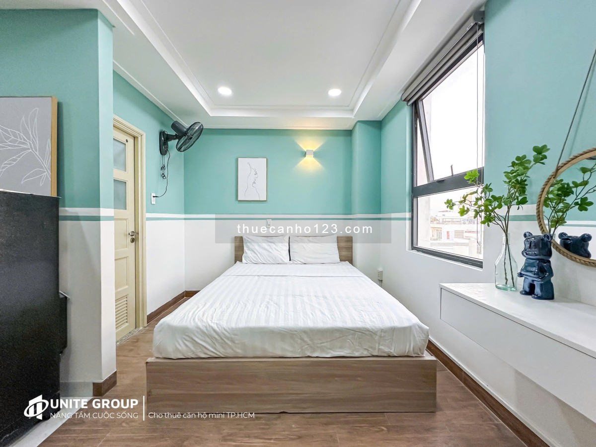 Cho thuê căn hộ Mini, full nội thất, CMT8 Q10, gần vòng xoay Dân chủ ra trung tâm TP