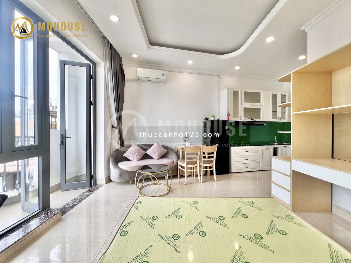 CĂN HỘ BAN CÔNG MỚI - THANG MÁY - BẾP RỘNG – GẦN SÂN BAY TÂN SƠN NHẤT, GIÁP PHÚ NHUẬN