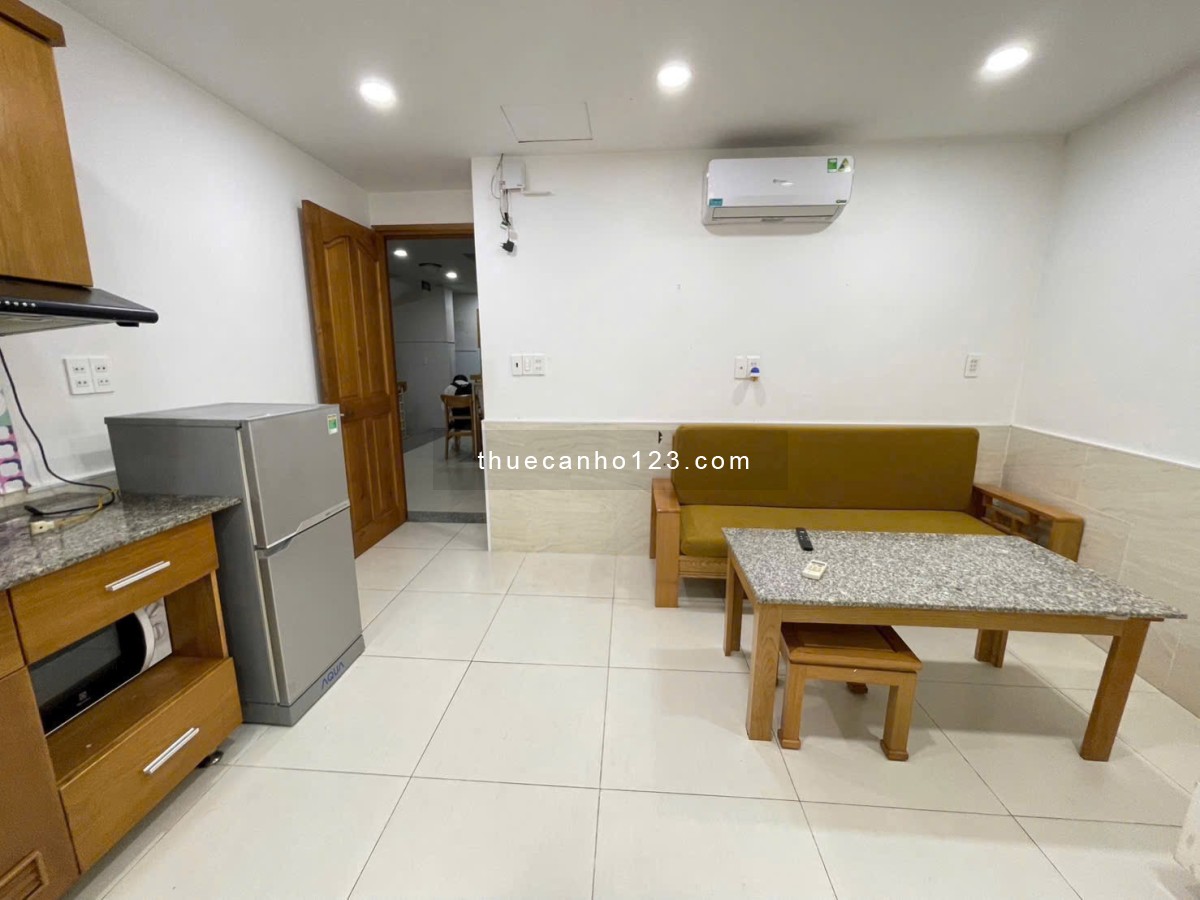 Cho thuê căn hộ Studio Tách bếp, Cửa sổ Q4 gần cầu Kênh Tẻ, cầu Ông Lãnh, cầu Calmette