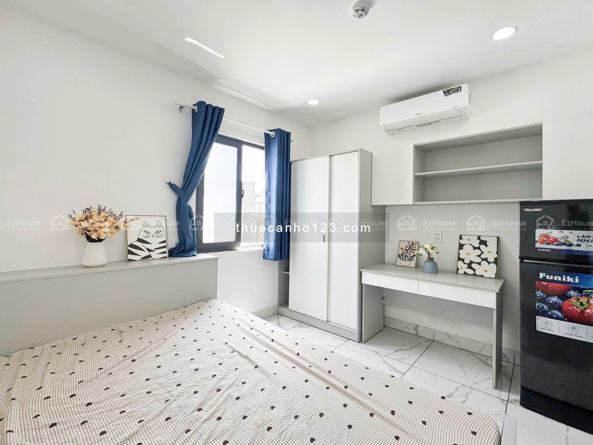 CĂN HỘ STUDIO FULL NỘI THẤT CỬA SỔ – VÕ THÀNH TRANG, TÂN BÌNH – GẦN ETOWN & ĐH TÀI CHÍNH MARKETING
