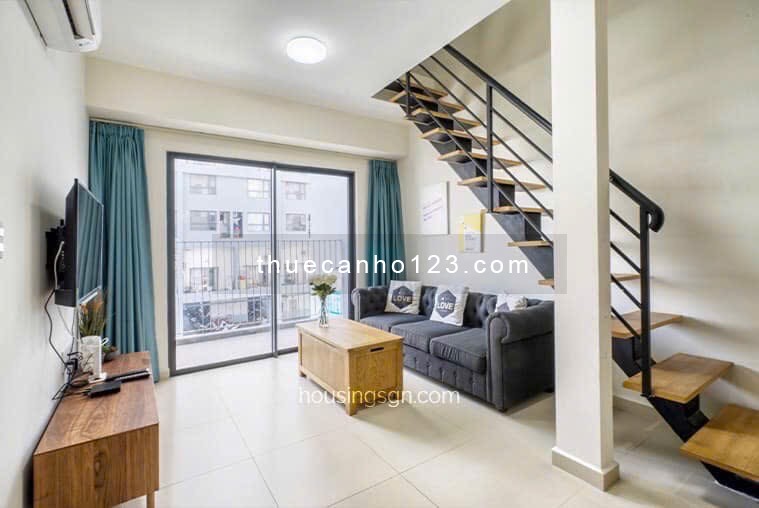 căn duplex M-one quận 7, 1 phòng ngủ full nội thất lh: 0814582841 (Ý)