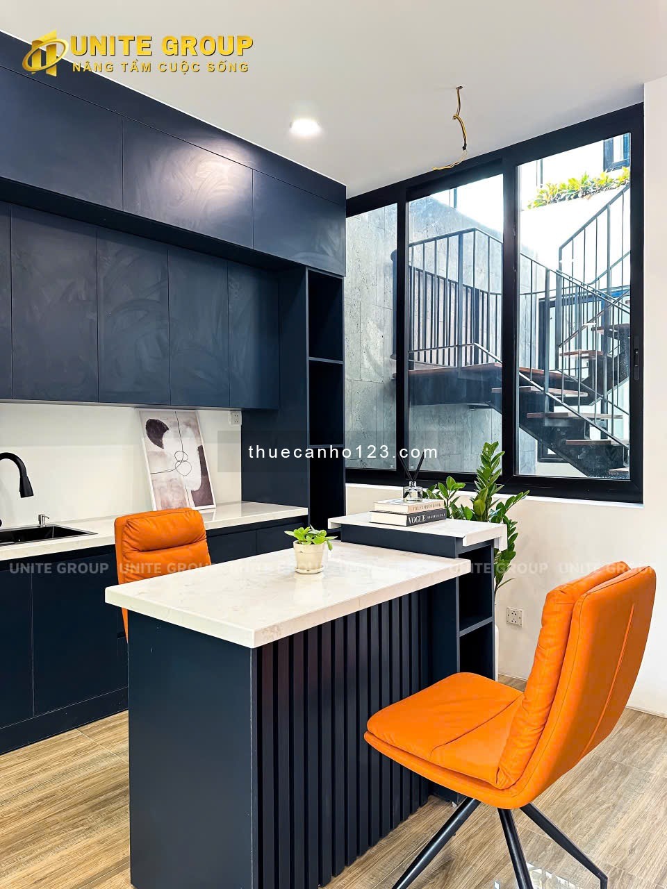 Cho thuê căn hộ dịch vụ 1PN – Full nội thất, tách bếp – Q. Tân Bình