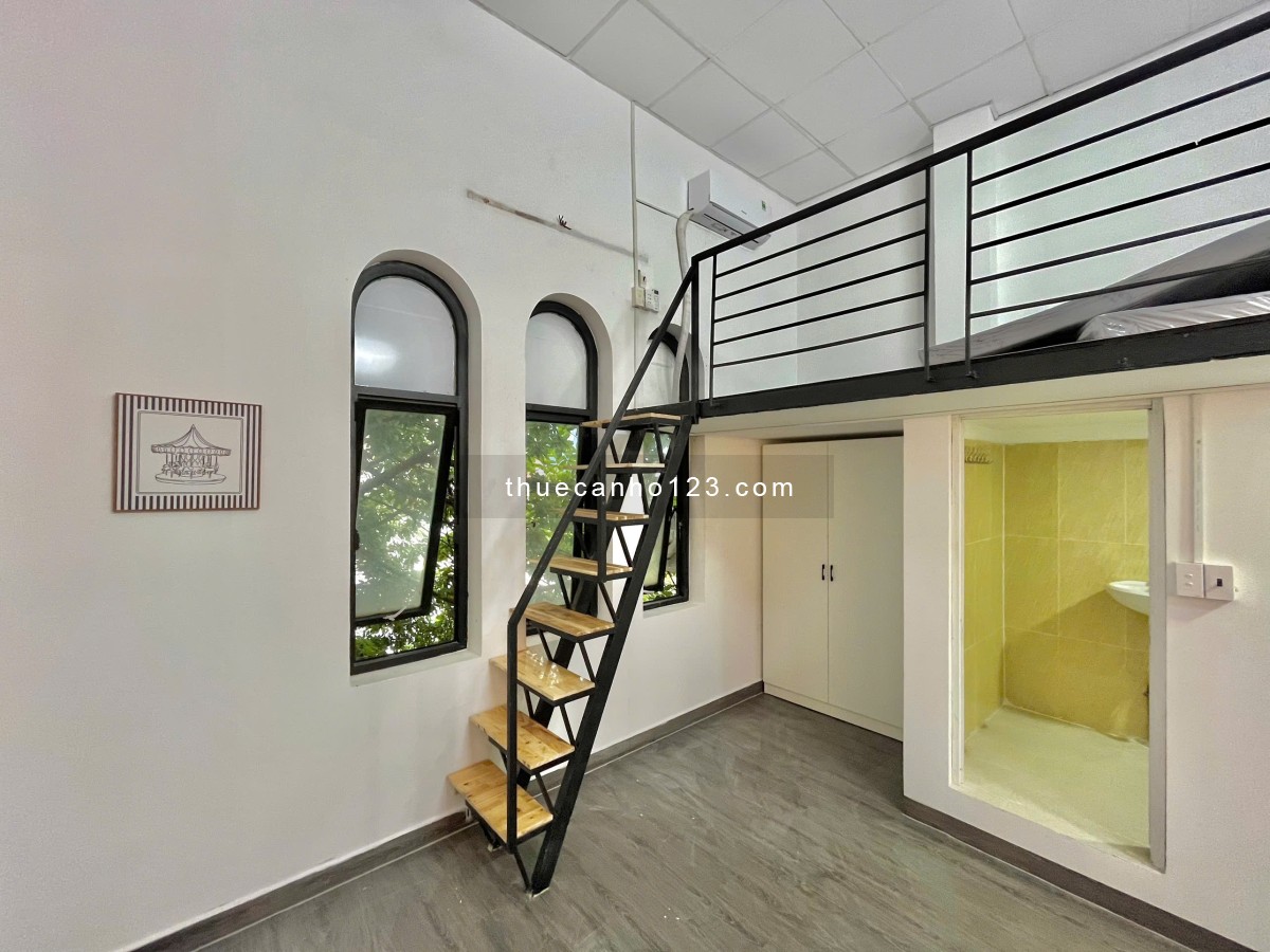 Căn hộ duplex rộng xịn xò, full nội thất, ngay trung tâm Q.7, gần RMIT, TDTU, Lotte, Crescent Mall