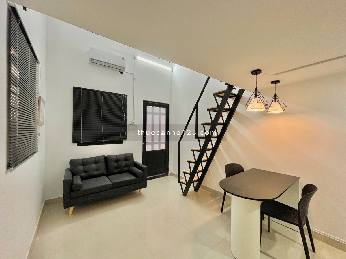 Căn hộ duplex rộng xịn xò, full nội thất, ngay trung tâm Q.7, gần RMIT, TDTU, Lotte, Crescent Mall