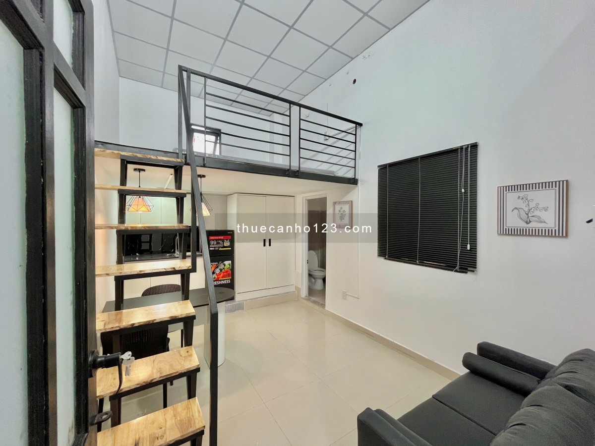 Căn hộ duplex rộng xịn xò, full nội thất, ngay trung tâm Q.7, gần RMIT, TDTU, Lotte, Crescent Mall