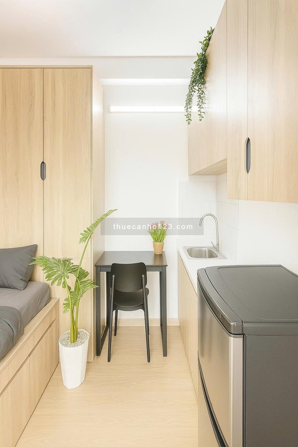 Cho thuê căn hộ 1PN – Studio | Phường 15 – Quận Tân Bình, gần E-Town Cộng Hòa