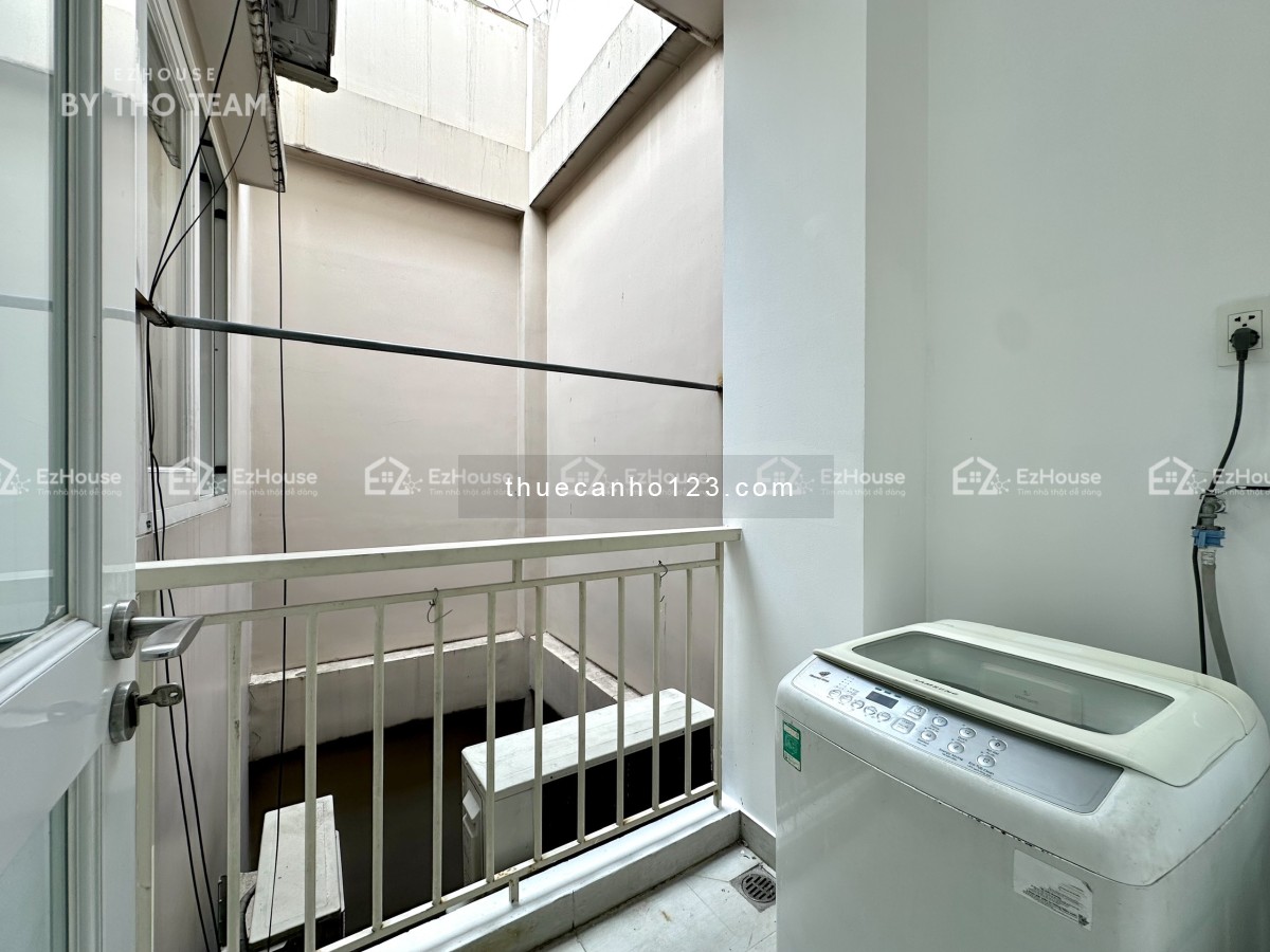 Cho Thuê Căn Hộ 1 Phòng Ngủ 60m2 Đầy Đủ Tiện Nghi Cửa Sổ Trời - Ban Công, Ngay Sân Bay, Tân Bình