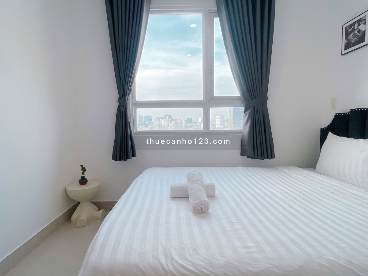 Cho thuê căn hộ tại cao ốc BMC 3PN2WC, DT 90m2, tại Võ Văn Kiệt trung tâm Quận 1