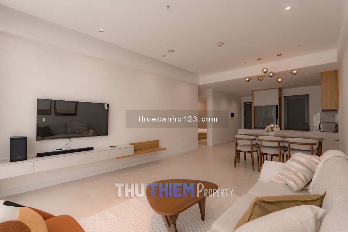 Nhà đẹp nhà sang, 2 phòng ngủ 93m2, Nội thất cao cấp, giá 40 triệu. tại Zeit River Thủ Thiêm