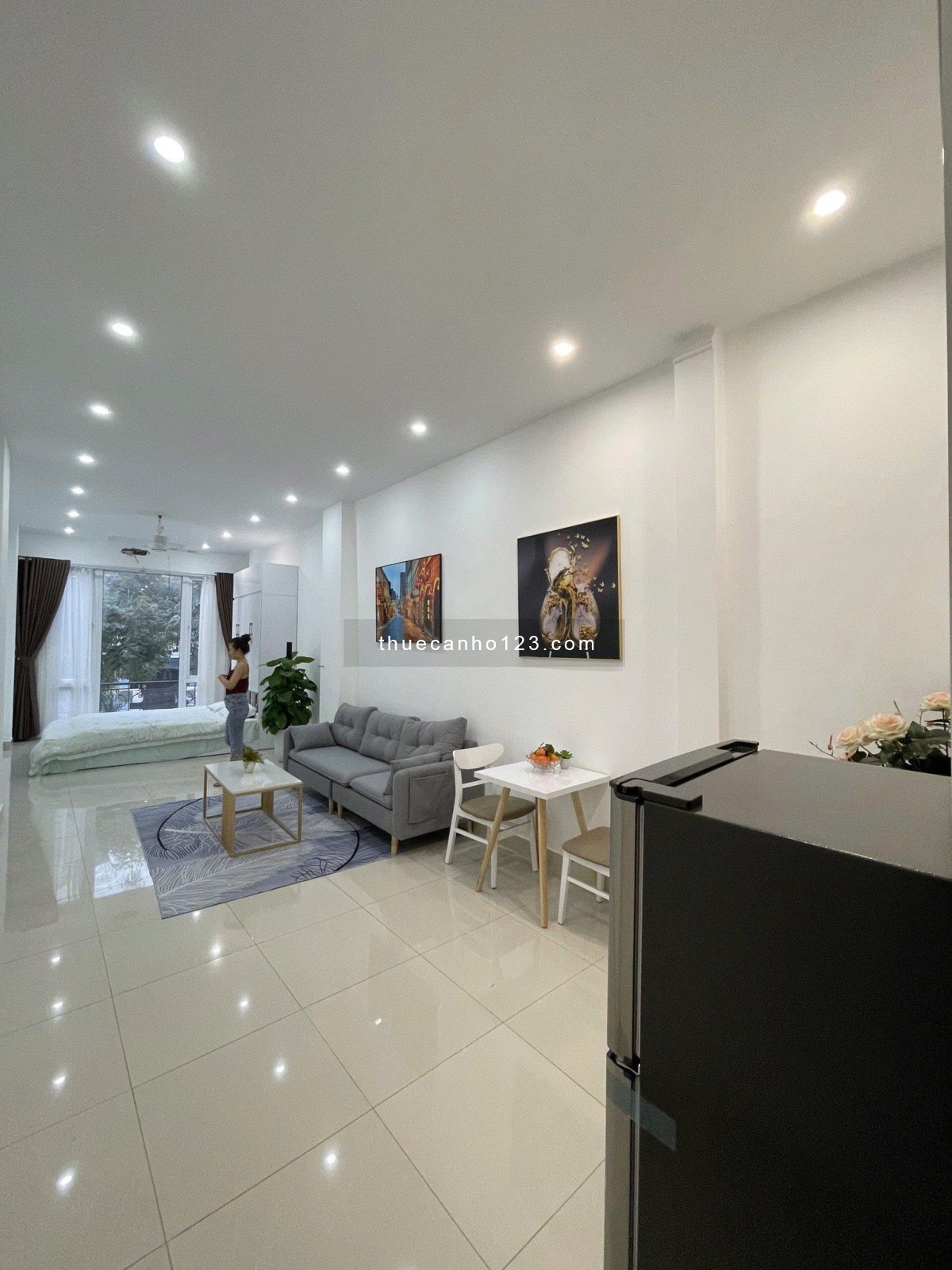 Cho thuê căn hộ studio – 135 Đội Cấn, Ba Đình