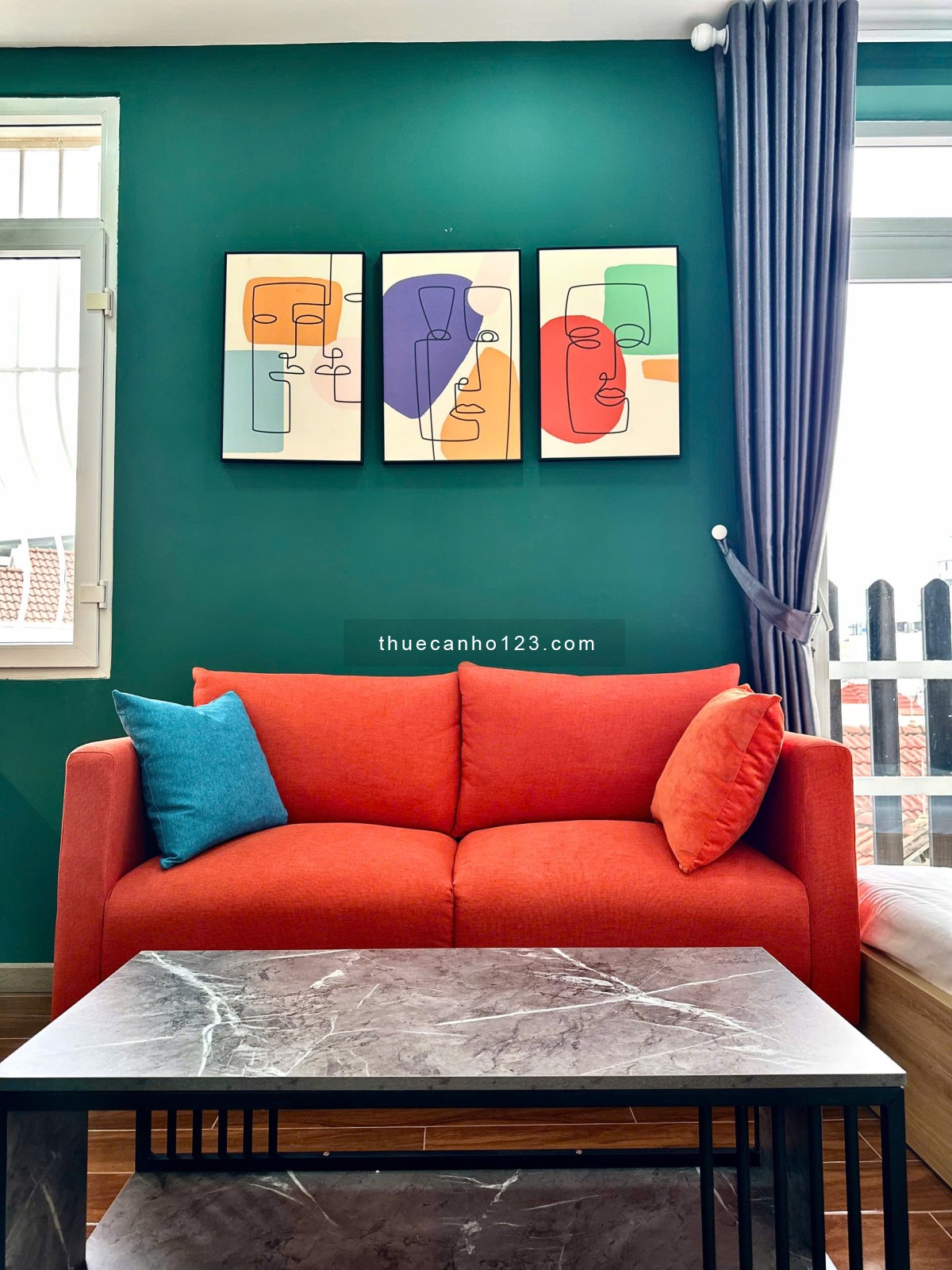 CĂN HỘ BAN CÔNG CỬA SỔ NGAY NGÃ TƯ BẢY HIỀN TÂN BÌNH GIÁP QUẬN 10