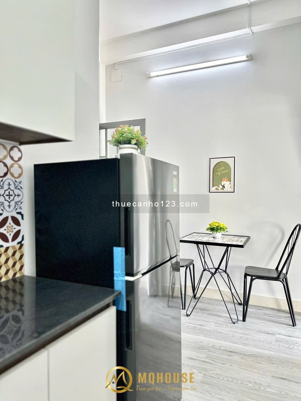 Cho thuê căn hộ 1PN – Trần Khắc Trân, P. Tân Định, Quận 1 - Ngay chợ Tân Định