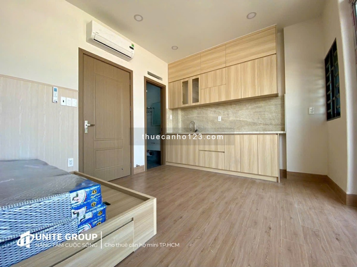 Cho thuê căn hộ 1PN – Studio ban công | Vân Chung, P13, Tân Bình
