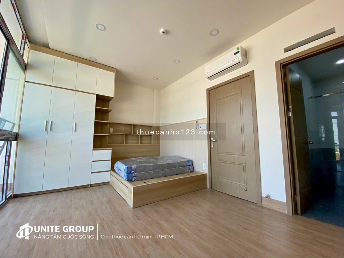 Cho thuê căn hộ 1PN – Studio ban công | Vân Chung, P13, Tân Bình