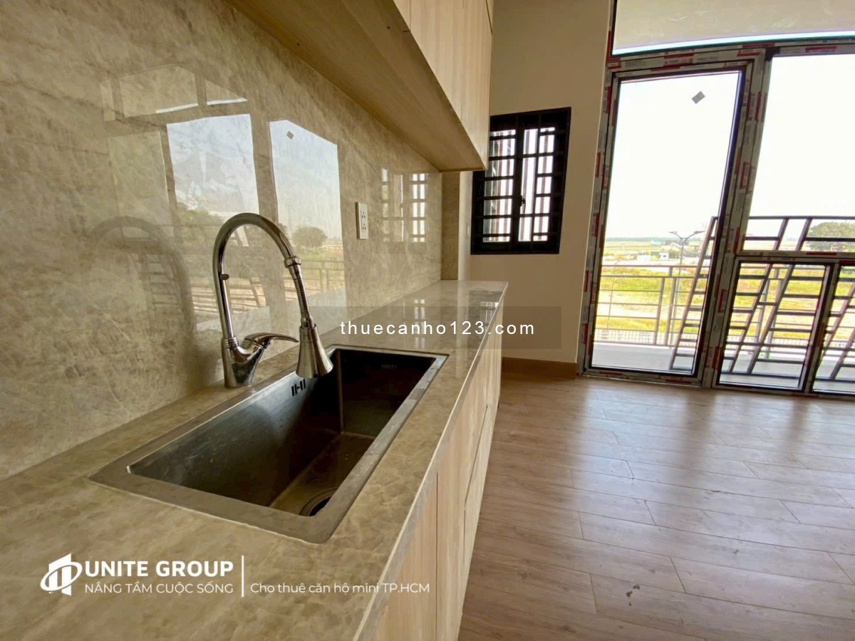 Cho thuê căn hộ 1PN – Studio ban công | Vân Chung, P13, Tân Bình