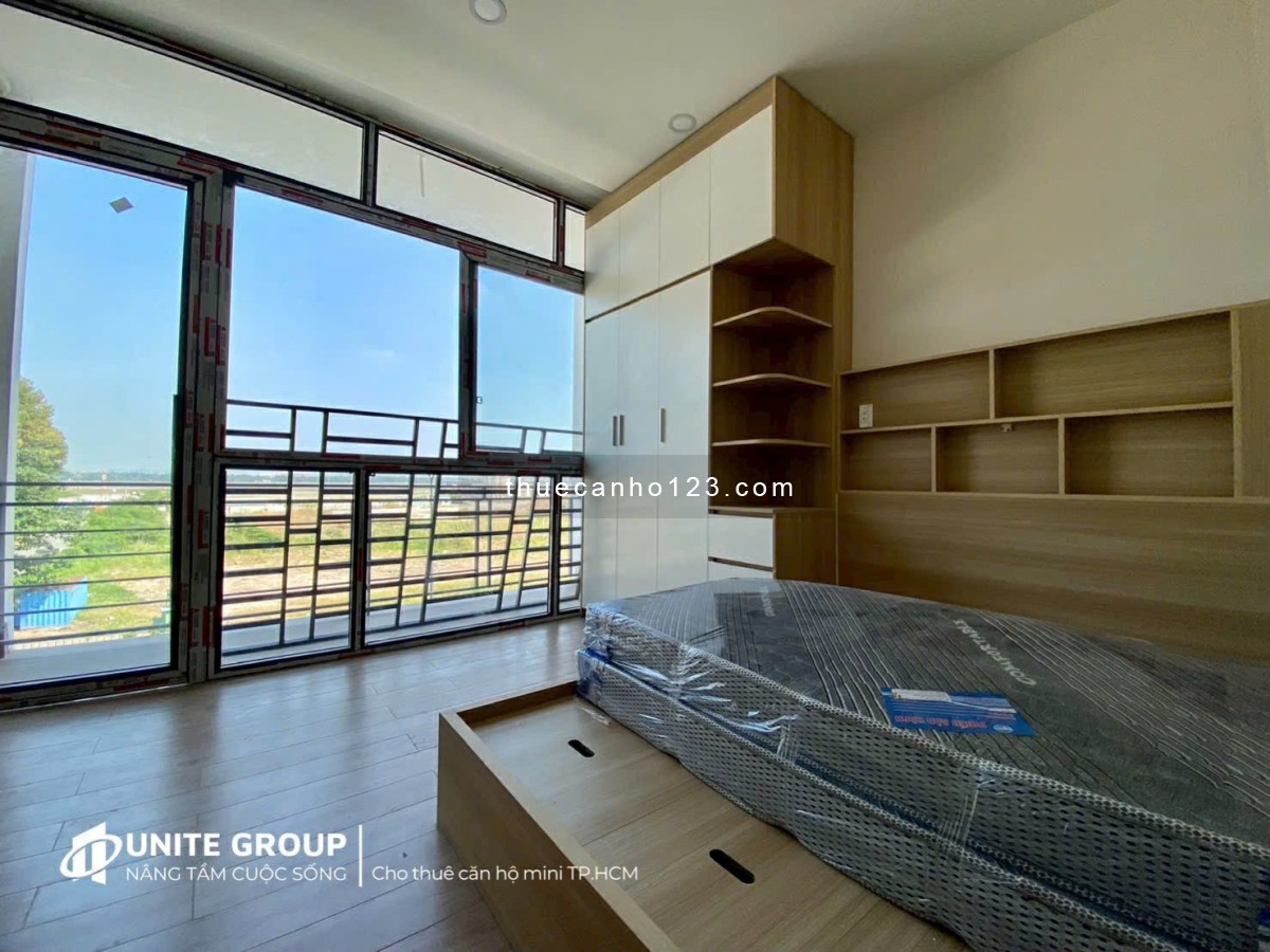 Cho thuê căn hộ 1PN – Studio ban công | Vân Chung, P13, Tân Bình