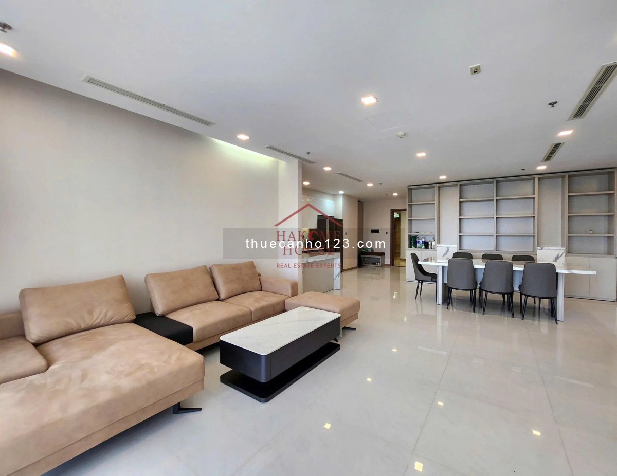 Vinhomes Central Park cho thuê căn 4PN 188m2 full nội thất cao cấp