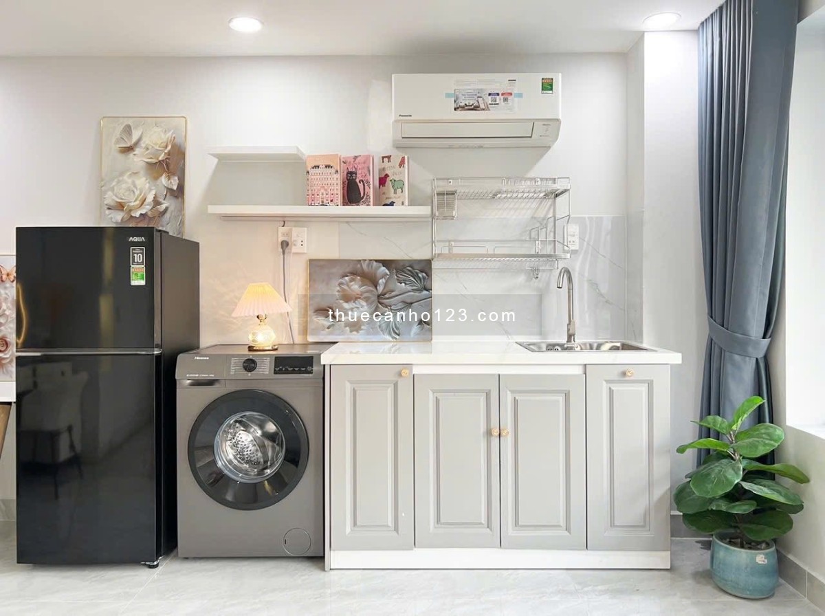 MOVE-IN READY - Căn Hộ Studio Cửa Sổ To Gần Khu Đảo Kim Cương - Ít Chi Phí