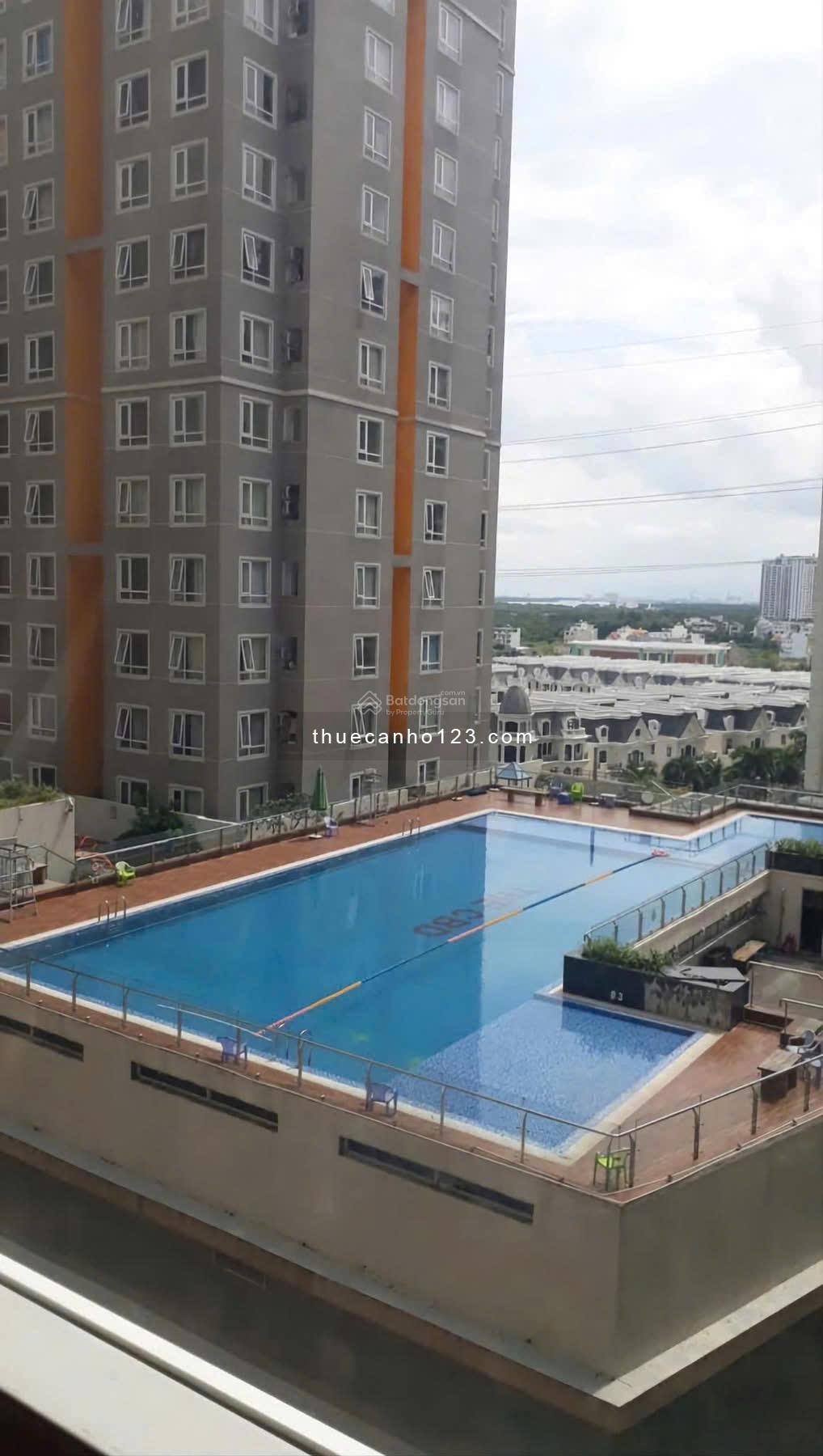 Cho thuê nhanh căn hộ tại chung cư CBD 3PN, DT 80m2, FULL NT, giá 10 triệu/tháng