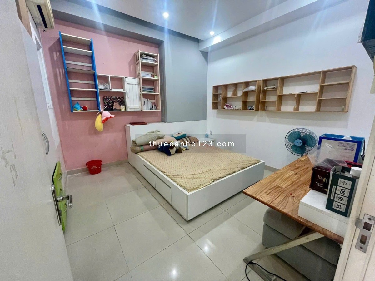 Cho thuê căn 2p C/c Topaz Garden,Tân phú, 75m2, 2PN, 2WC, 9tr5/th.